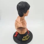 Little Dragon Solid Resin Bust With Scars Effect Left Side View